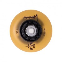 Roți pentru role Luminous 4pcs (LUWL-LU76-SR-GW) imaginea #2 — magazin online Desire.md