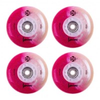 Roți pentru role Luminous 4pcs (LUWL-LU80-CC-WH) imaginea #2 — magazin online Desire.md