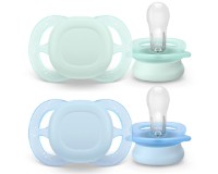 Пустышка Philips Avent Ultra Start 0-2m 2pcs (SCF075/02) фото №2 — интернет-магазин Desire.md