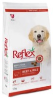 Сухой корм для собак Reflex Puppy Beef & Rice 15kg