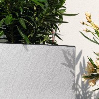 Ghiveci Lechuza Canto Slatestone 30 Low Light Grey imaginea #3 — magazin online Desire.md