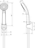 Set pentru duș Deante NEE 041K imaginea #2 — magazin online Desire.md