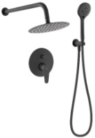 Set pentru duș Ferro Algeo Black BAG7PBL-SET1-S