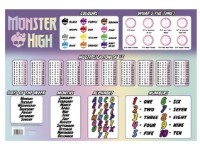 Коврик настольный для творчества St.Majewski Monster High 29.6x42.3cm 661280 фото №2 — интернет-магазин Desire.md