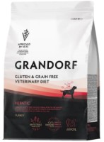 Hrană uscată pentru câini Grandorf Adult Dog Hepatic Turkey 3kg