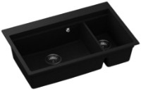 Кухонная мойка SanDonna Magdalena 760 Black Metallic