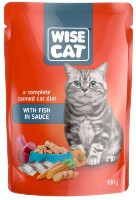 Влажный корм для кошек Wise Cat Adult Cat Fish in Sauce 24x100g