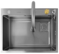 Кухонная мойка SanDonna HD6850 Chrom Satin