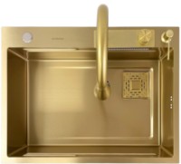 Кухонная мойка SanDonna HD6850 Gold