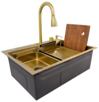 Кухонная мойка SanDonna HD6850 Gold фото №2 — интернет-магазин Desire.md