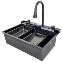 Кухонная мойка SanDonna HD7550 Black фото №1 — интернет-магазин Desire.md