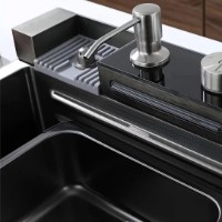 Кухонная мойка SanDonna HD7550 Black фото №2 — интернет-магазин Desire.md