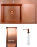 Кухонная мойка SanDonna HD7850 Copper фото №2 — интернет-магазин Desire.md