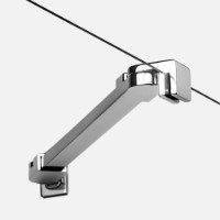 Paravan pentru cada New Trendy Bathtub New Soleo P-0076 Screen Hinged 100x140 (19517) imaginea #2 — magazin online Desire.md