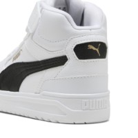 Ботинки детские Puma Shuffle Downtown Mid Ac+ Ps Puma White/Black/Gold, s.28 фото №6 — интернет-магазин Desire.md