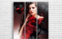 Pictură ArtDesign Black and red 94x100cm (L-10043)