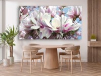 Pictură ArtDesign Blooming magnolia 148x72cm (C-10411)