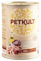 Hrană umedă pentru câini Petkult Adult Dog Lamb 400g