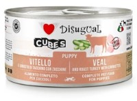 Hrană umedă pentru câini Disugual Puppy Veal with Turkey & Zucchini 150g