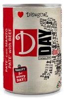 Hrană umedă pentru câini Disugual D-Day Beef 400g