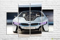 Картина ArtDesign BMW i8 122х90cm (MT-10008)