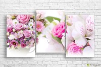 Pictură ArtDesign Bouquet of Flowers 110x60cm (C-10244)