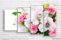 Pictură ArtDesign Bouquet of flowers 145x90cm (C-10250)