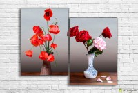 Pictură ArtDesign Bouquets of flowers 101x80cm (C-10167)