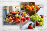 Pictură ArtDesign Bowl of assorted fruits 142x96cm (E-10079)