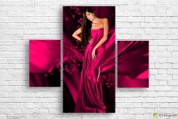 Pictură ArtDesign Bright pink 153x137cm (L-10041)