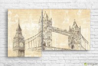 Pictură ArtDesign Brooklyn Bridge 121x70cm (R-10123)