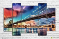 Pictură ArtDesign Brooklyn Bridge 132х87cm (B-10012)