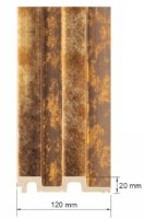 Lamelă decorativă Decolux AP-002-55 imaginea #3 — magazin online Desire.md