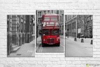 Pictură ArtDesign Bus in London 110x60cm (MT-10049)
