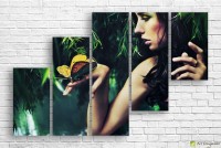 Pictură ArtDesign Butterfly on the finger 143x90cm (L-10029)