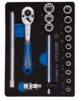 Набор головок King Tony 2516MR фото №2 — интернет-магазин Desire.md