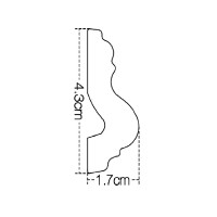 Plintă de perete Interior Decor IDM60-W-L200 imaginea #2 — magazin online Desire.md