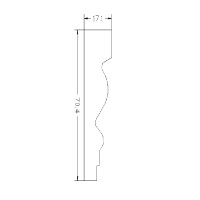 Молдинг Interior Decor IDM73-W-L200 фото №2 — интернет-магазин Desire.md