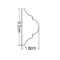 Молдинг Interior Decor IDM88-W-L200 фото №2 — интернет-магазин Desire.md