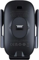 Автодержатель Baseus Milky Way Pro Air Vent 15W Black (C40357000111-00) фото №3 — интернет-магазин Desire.md