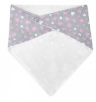 Слюнявчик Akuku Hearts A1505 (AK.106261) фото №2 — интернет-магазин Desire.md