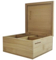 Organizer pentru bucatarie Casa Masa Bambus 16x16x8cm (BNB3908)