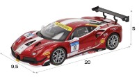 Машина Bburago Ferrari 488 Challenge 1:24 (074397) фото №9 — интернет-магазин Desire.md