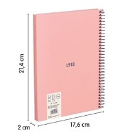 Caiet Milan A5 80p Pink (57153E80SNCP) imaginea #3 — magazin online Desire.md