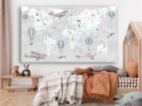 Картина ArtDesign Children's map 43x74cm (FK-10023)