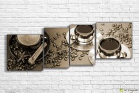 Pictură ArtDesign Cinnamon and coffee beans 156x60cm (E-10161)