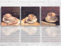 Pictură ArtDesign Coffee 50x50cm 3pcs (FA-10027)