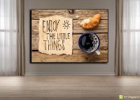 Pictură ArtDesign Coffee and croissant 45x65cm (FN-10013)