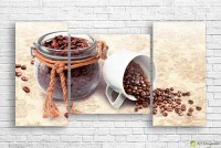 Картина ArtDesign Coffee beans 116x65cm (E-10088)