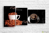Pictură ArtDesign Coffee beans 120x60cm (E-10107)
